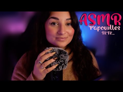 ASMR FRANCAIS : PAPOUILLES + TK TK POUR UN MAX DE FRISSONS 😍