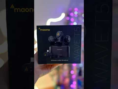unboxing microfone maono wave T5 🎙️