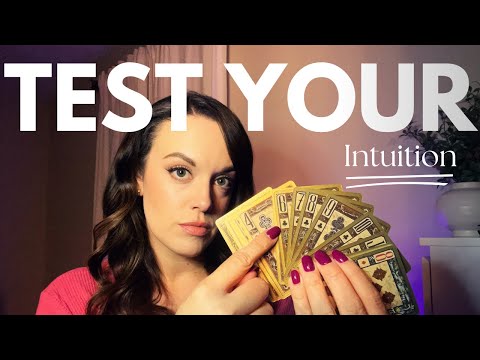 ASMR/TESTING YOUR INTUITION (with guessing games & ASMR triggers)