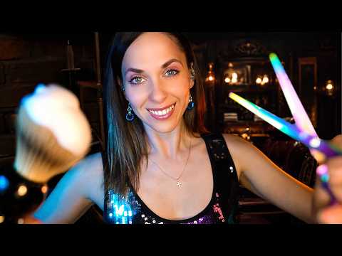 ASMR Luxury Barbershop Roleplay | Oil Massage, Haircut & Shave