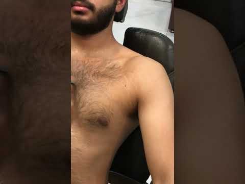 ASMR chest Massage 💈#asmrvideo #massage #chestmassage #barbershop #lahoribarber #relaxing