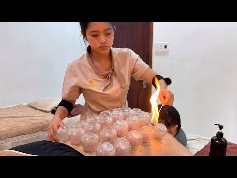 ASMR 🇻🇳 Under $3 for a Relaxing Cupping Therapy in Vietnam