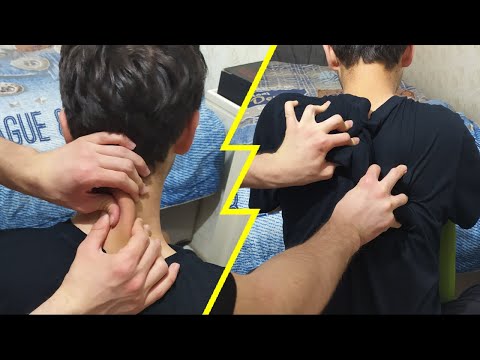 ASMR NECK MASSAGE | Back Massage | Shoulder Massage