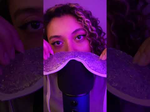 mask taps & mouth sounds asmr