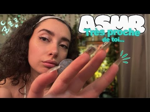 🌙 ASMR FRANÇAIS : TRÉS PROCHE DE TOI POUR DORMIR 🤍 (chuchotements et triggers)