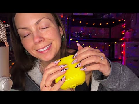 asmr with “ugly” triggers🤡 (non-aesthetic tippy taps + whispers)
