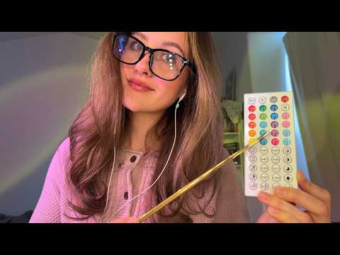Soft Spoken ASMR Eye Exam Roleplay 👓 Light Triggers, Face Touching & Personal Attention for Sleep