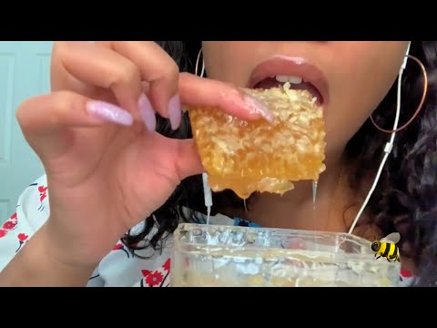 ASMR | Raw Honey Comb Compilation 🍯