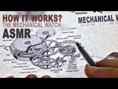 The Mechanical Wirst Watch How it Works ? | ASMR Blueprints With Soft spoken