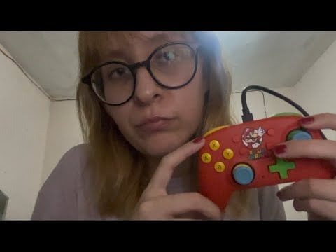 Un ASMR muy ojerozo con refresco y controles 🥤🎮