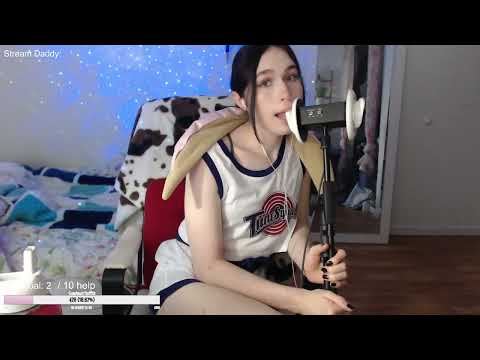 ASMR MOUTH SOUNDS INTENSE EAR LICKING - COSPLAYER ASMR EAR LICKING ONLY FOR SUBSCRIBER 🤫🌊💦
