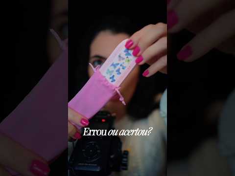 Errou ou acertou nível hard!! #asmr #asmrvideo