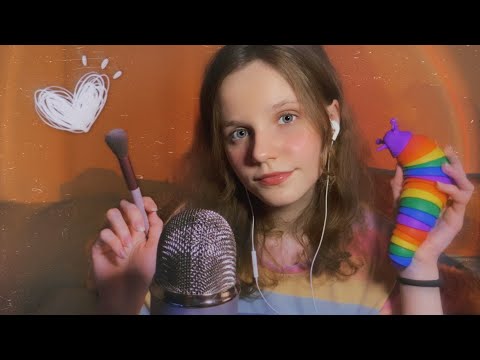 АСМР Визуальные Триггеры и Звуки Рта 🧡 | ASMR Visual triggers and Mouth Sounds