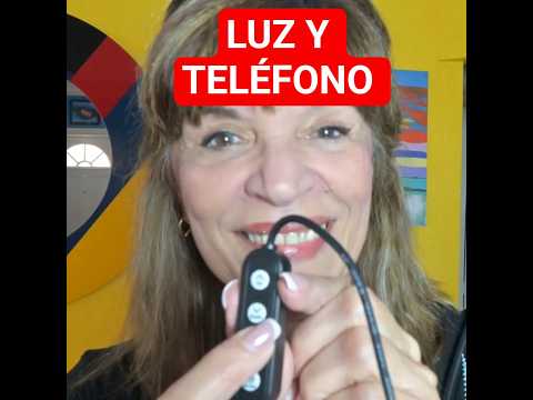 ANILLO DE LUZ CON SOPORTE PARA EL TELEFONO🙄SHOPPING🙄NO ASMR