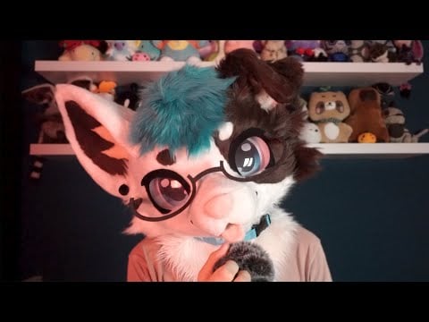 [Furry ASMR] A slightly scuffed rambling session 🩵