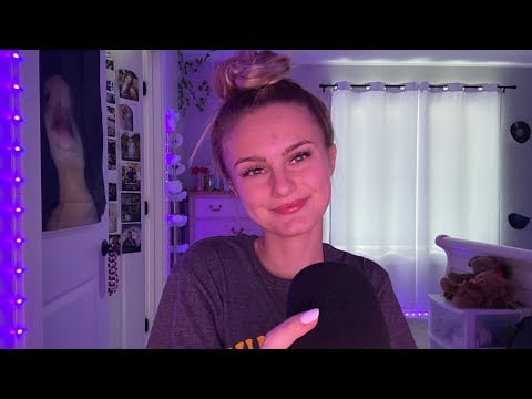asmr for those who LOVE tapping + mouth sounds combo