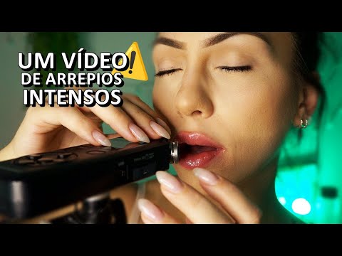 ASMR: TAPPING UNHAS COMPRIDAS no TASCAM e muitos SUSSURROS