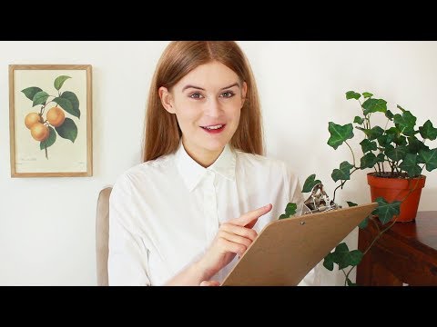 🍏 Binaural ASMR Weight loss clinic roleplay