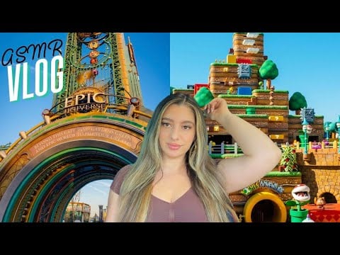 ASMR Universal Studios Vlog | Epic Universe and Islands of Adventure (whispered voiceover)