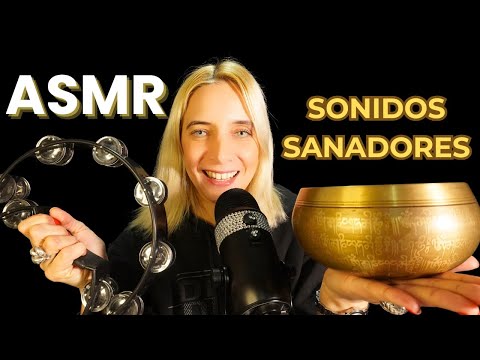 ASMR Sonidos Sanadores con Cuencos e Instrumentos Musicales 💤🎶