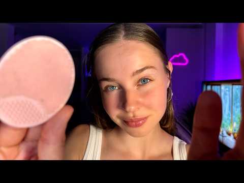 ASMR Touching Your Face Until You Melt You Into Deep Sleep 🛏️💆‍♀️