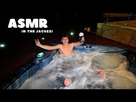 ASMR in the Jacuzzi 🫧 Bubbling Water Triggers to Help You Sleep