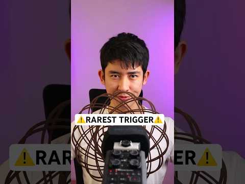 the RAREST trigger EVER⚠️ #asmr