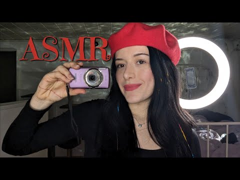 ASMR 💜 Photoshoot! taking your application picture 🖼️