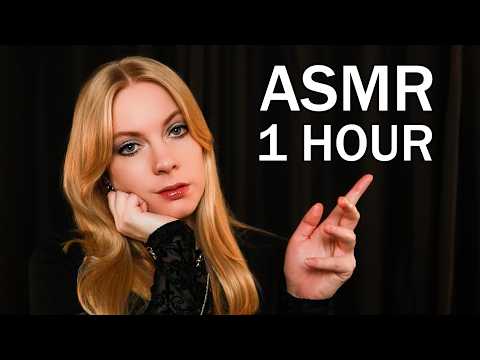 1 Hour of ASMR for Sleep 💤 Trigger Words, Ear to Ear Whispers, Body Triggers & MORE!