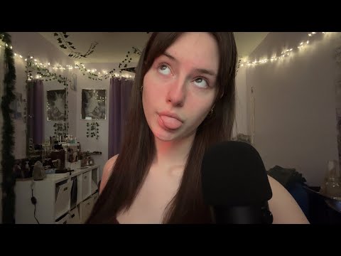 ASMR Mouth Sounds + Hand Movements