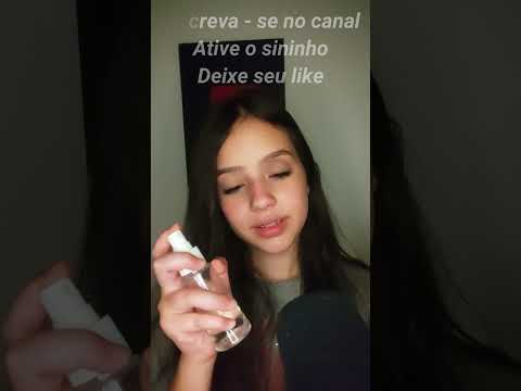 ASMR SOM DE ÁGUA - Luiza Aro #shorts