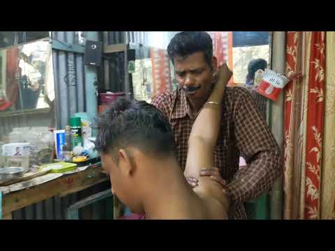 ASMR head and body massage by morning barber | ASMR tapping and tingles