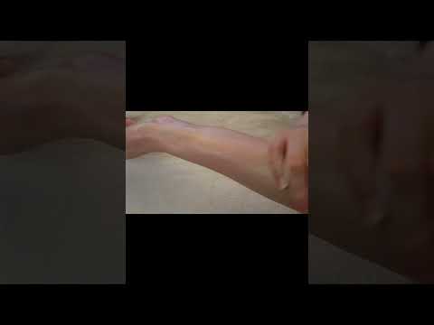 Giving you an arm and hand massage