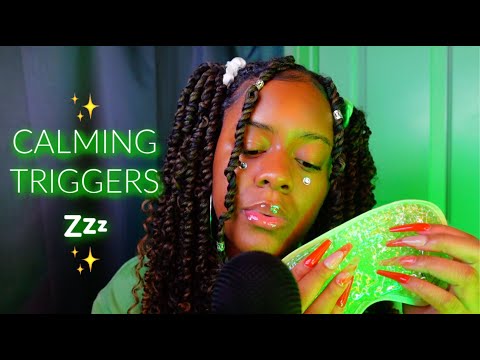 Calming ASMR Triggers That Will Make You Sleepy & Relaxed 💚✨(Sleep Inducing 💚)