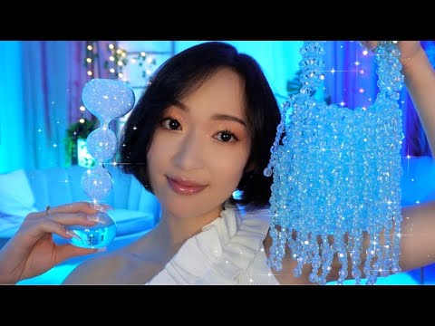 ASMR 💎 6 triggers CAPTIVANTS visuellement (ils font aussi un son fabuleux)✨sac perles, livre de bain