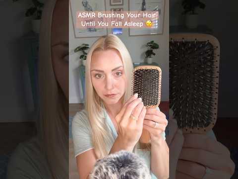 #asmr #asmrforsleep #visualtingle #hairbrushing #sleepaid