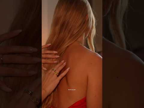 soft touch therapy for relaxation and deep sleep 😴 #asmrtracing #asmrmassage #asmr #asmrsounds