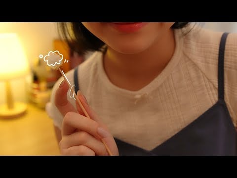 ASMR Chăm sóc tai siêu thích giúp cậu ngủ sau 5 phút 🎀👂