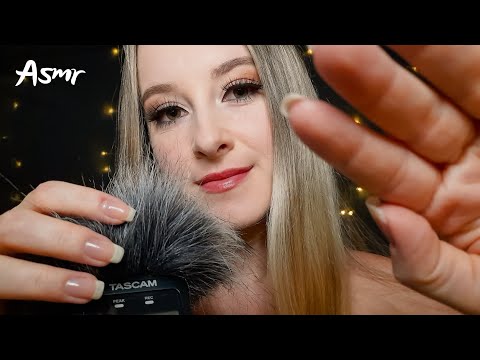 ASMR COM CARINHO NO SEU ROSTO E CABELO | Vídeo para dormir em 5 minutos | Cafuné | Hand moviments