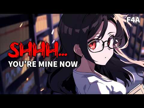 Yandere Librarian Keeps You After Closing Because You Fell Asleep ASMR [F4A]  [Roleplay]