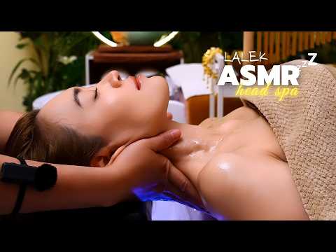 The Most Relaxing Vietnamese Hair Wash ASMR: Scalp Massage & Waterfall Sounds