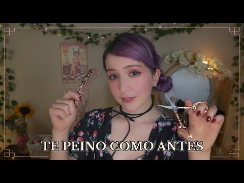 ⭐ASMR Peluquería antigua ✨| Te Corto el Cabello y Peino como cuando eras niñ@