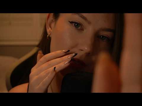 *MAX* ZOOM VISUAL ASMR ♡ Hand Movements & Positive Affirmations | Relax, You're Okay, You're Safe ♡