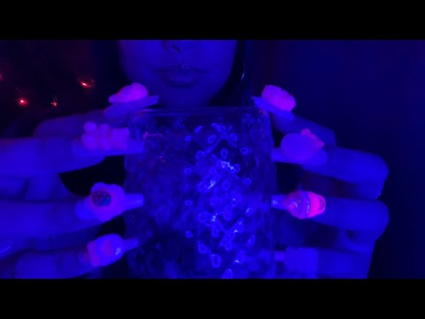 ASMR Textured Cup Over Mic ~ Scratching & Tapping (No Talking)