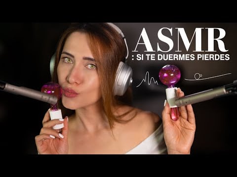 Asmr SI TE DUERMES PIERDES nivel DIOS! | ASMR Español 4k