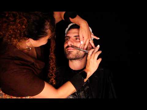 ASMR FAZENDO A BARBA E A SOBRANCELHA DO MEU MARIDO