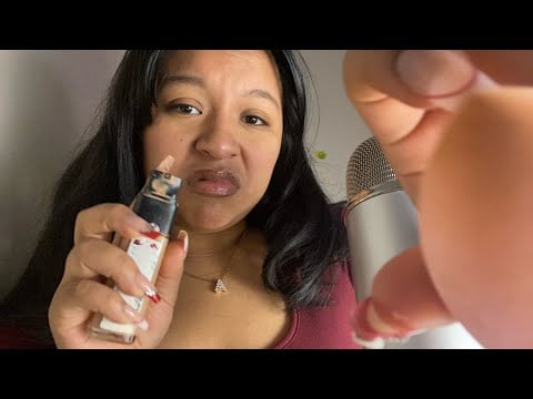 ASMR toxic sister does your makeup look.😒🙄