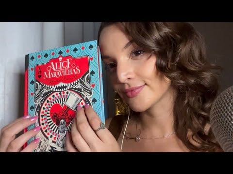 ASMR Lendo Alice no País das Maravilhas (Capítulo 4) 