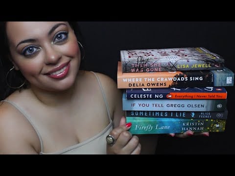ASMR| My Summer Reading List - Book Tapping, Rubbing, and Page Flipping