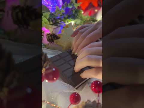 ASMR chocolate notebook #asmr #shorts #tapping